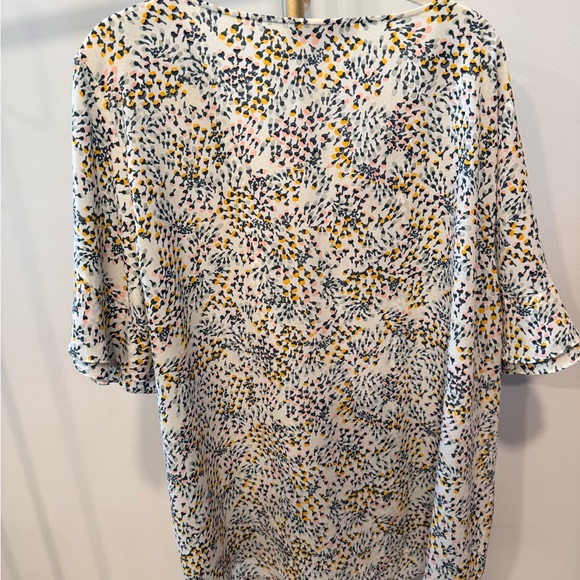 LOFT Plus Multicolor Patterned Top - Picture 4 of 4